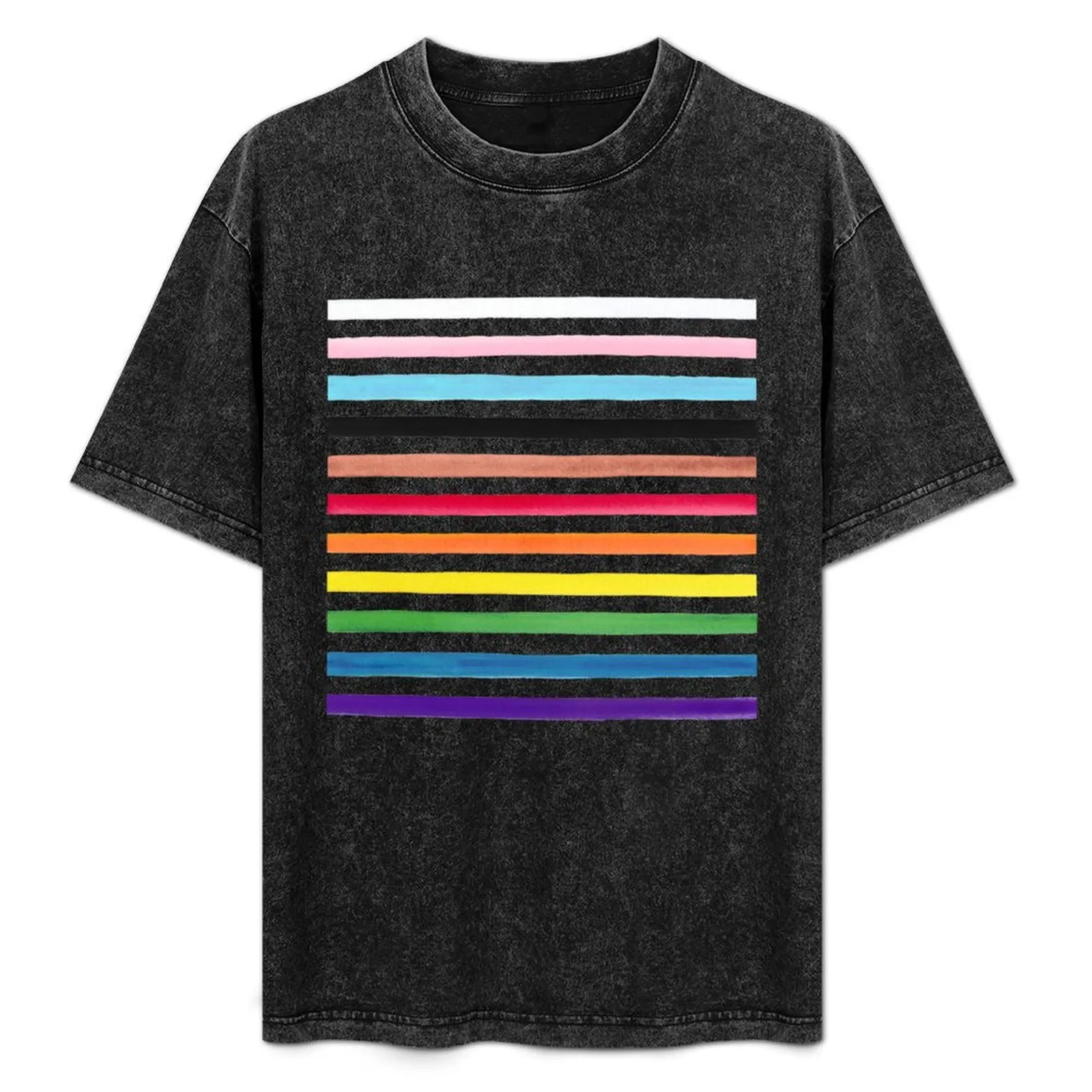 Progress Pride Stripes T-Shirt shirts graphic tees custom shirt t shirt men 100℅ cotton
Progress Pride Stripes T-Shirt shirts graphic tees custom shirt t shirt men 100℅ cotton