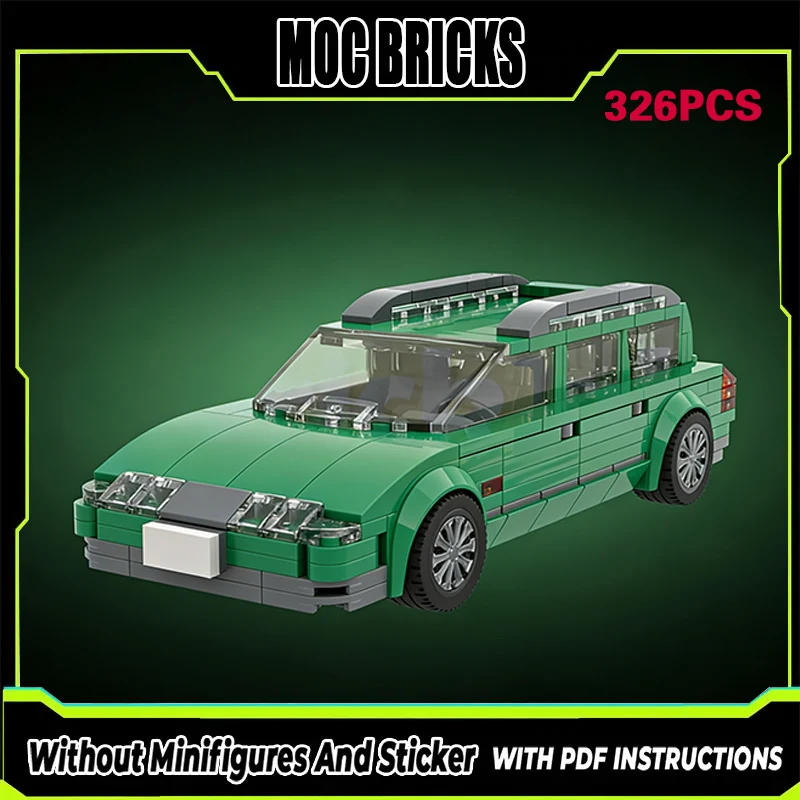 Конструктор City Car Model MOC: Классический универсал Laguna II, модульная технология, подарки, праздничный набор для сборки, детские игрушки
Конструктор City Car Model MOC: Классический универсал Laguna II, модульная технология, подарки, праздничный набор для сборки, детские игрушки