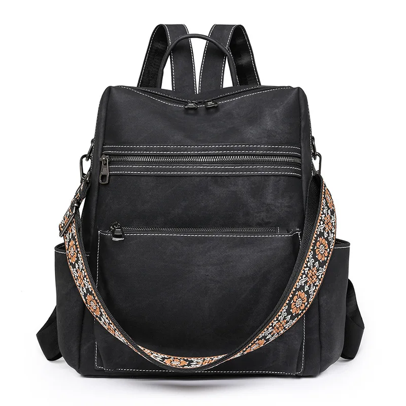Fashion Large Capacity Multipurpose Women's Backpack Lightweight Retro Backpack Leisure Travel Dual-purpose Shoulder Bag
Fashion Large Capacity Multipurpose Women's Backpack Lightweight Retro Backpack Leisure Travel Dual-purpose Shoulder Bag