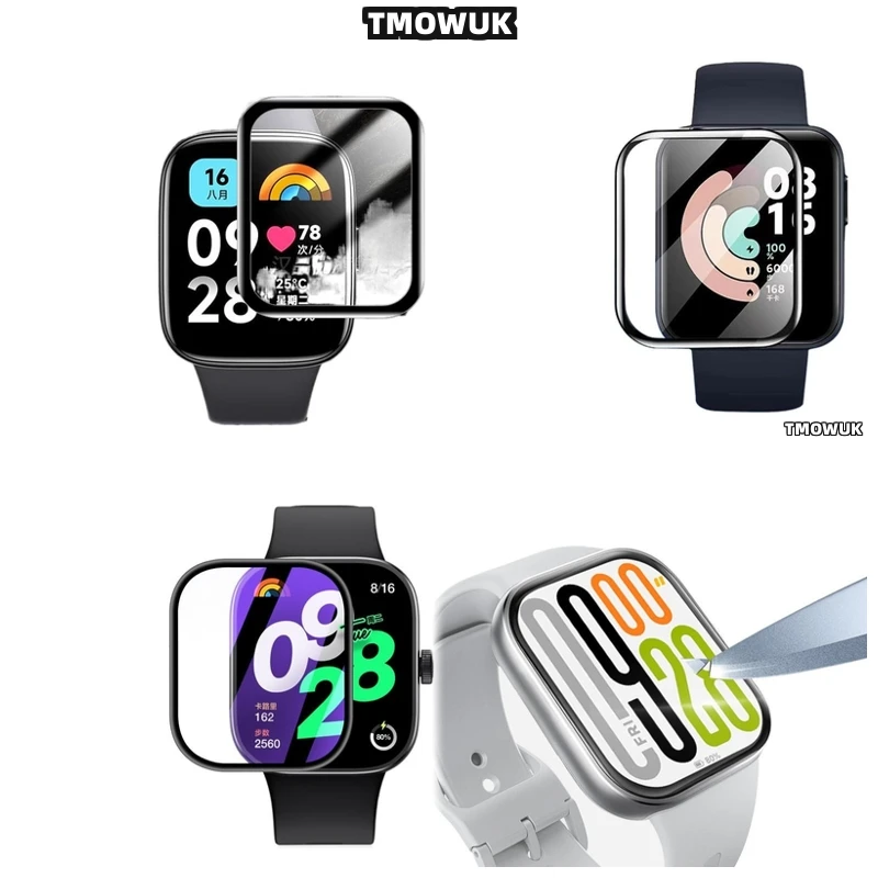 For Xiaomi Redmi Watch 2 3 4 5 Lite Active, Precision Cut PMMA, Anti-Reflective Film
For Xiaomi Redmi Watch 2 3 4 5 Lite Active, Precision Cut PMMA, Anti-Reflective Film