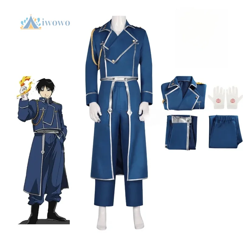 Аниме Стальной алхимик Косплей Рой Мустанг Костюм Военная Униформа Костюм Пальто Брюки Перчатки Наборы Одежда на Хэллоуин
Аниме Стальной алхимик Косплей Рой Мустанг Костюм Военная Униформа Костюм Пальто Брюки Перчатки Наборы Одежда на Хэллоуин