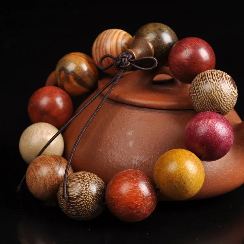 Multi- wooden cultural craft bracelet 20-bead Buddhist prayer beads jewelry for men and women street vendor supply
Multi- wooden cultural craft bracelet 20-bead Buddhist prayer beads jewelry for men and women street vendor supply