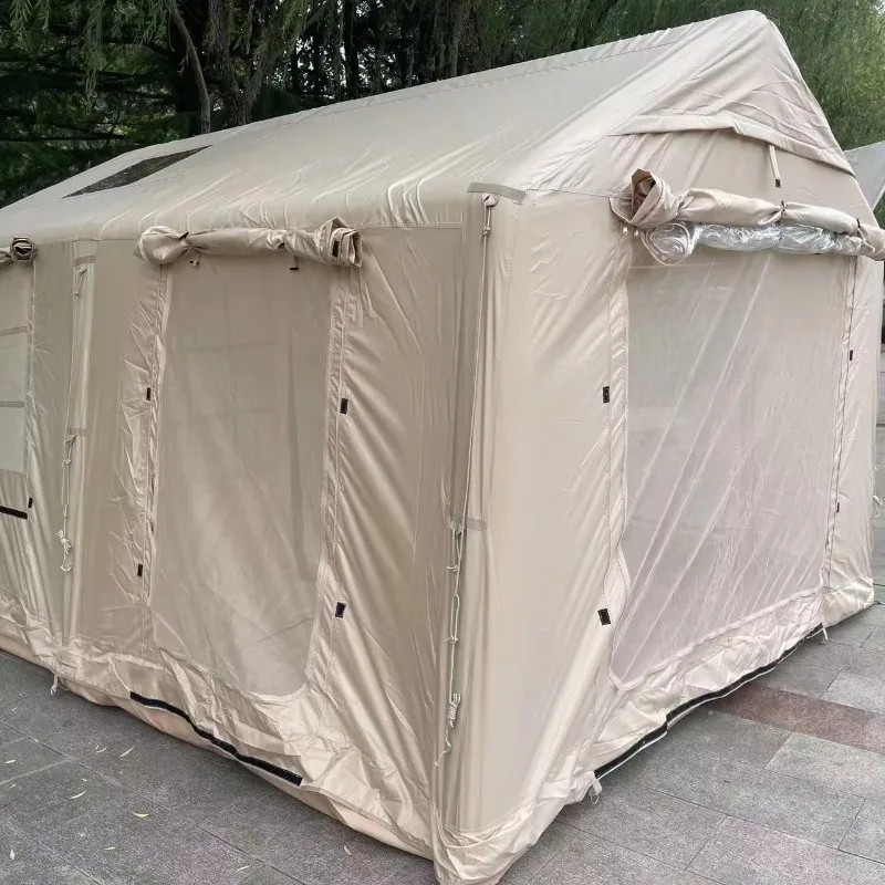 XMSJ Spacious 3-Door Inflatable Camping Tent, Waterproof & Luxury Style For Family Outdoor Use
XMSJ Spacious 3-Door Inflatable Camping Tent, Waterproof & Luxury Style For Family Outdoor Use