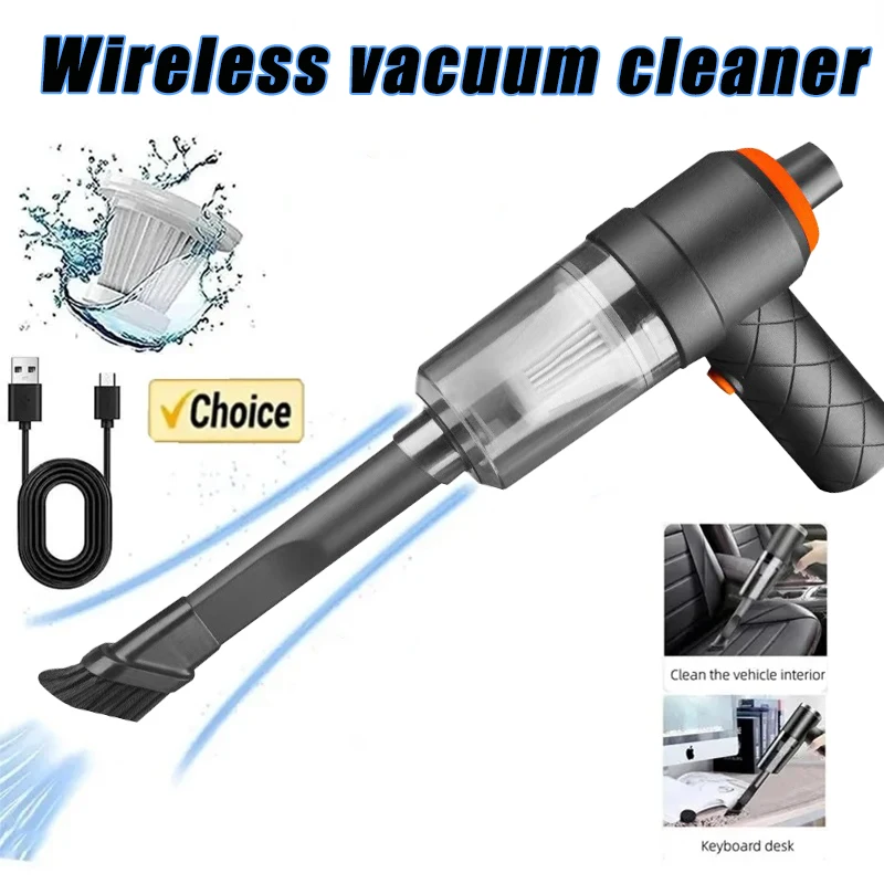 New Wireless Vacuum Cleaner Cordless Handheld Cleaning Robot Auto Vacuums Strong Suction Cleaner for Car or Home
New Wireless Vacuum Cleaner Cordless Handheld Cleaning Robot Auto Vacuums Strong Suction Cleaner for Car or Home 