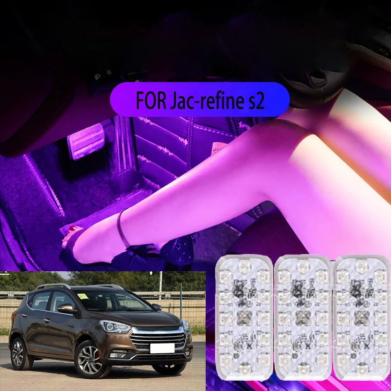 FOR Jac-refine s2 LED Car Interior Ambient Foot Light Atmosphere Decorative Lamps Party decoration lights Neon strips
FOR Jac-refine s2 LED Car Interior Ambient Foot Light Atmosphere Decorative Lamps Party decoration lights Neon strips