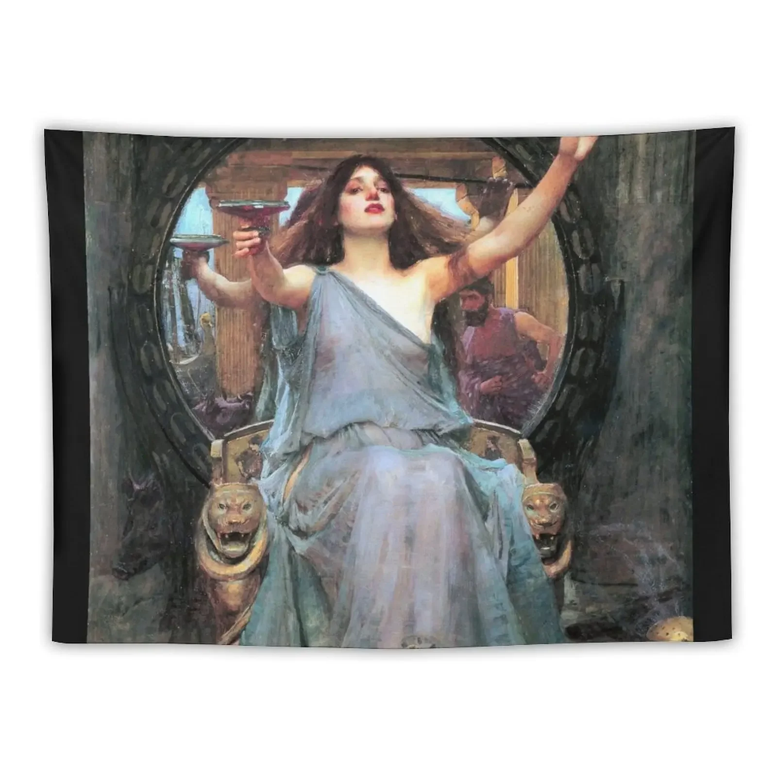 Circe offering the cup to Odysseus - John William Waterhouse Tapestry Room Decorations House Decor Anime Decor Tapestry
Circe offering the cup to Odysseus - John William Waterhouse Tapestry Room Decorations House Decor Anime Decor Tapestry