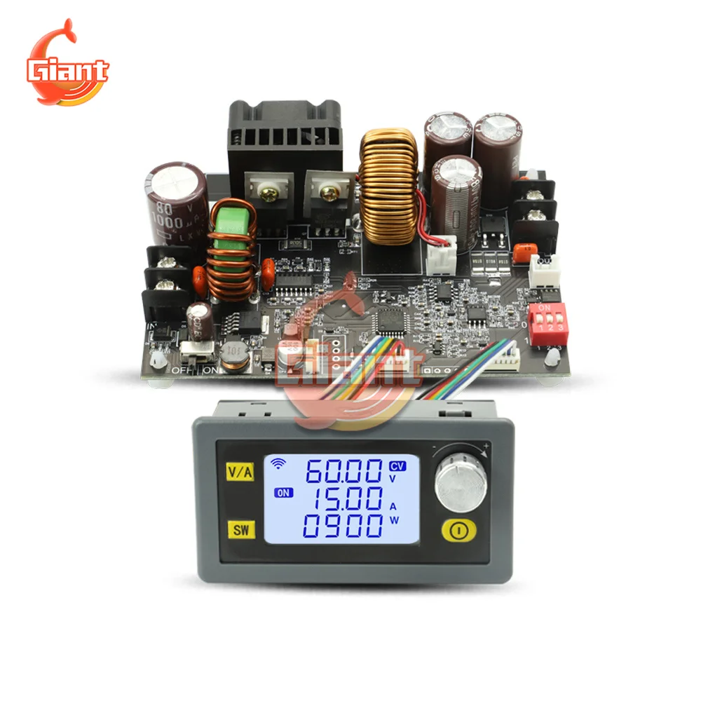 0~60V CNC Adjustable DC Stabilized Voltage Power Supply Constant Voltage and Constant Current 15A/20A 900/1200W Step-Down Module
0~60V CNC Adjustable DC Stabilized Voltage Power Supply Constant Voltage and Constant Current 15A/20A 900/1200W Step-Down Module