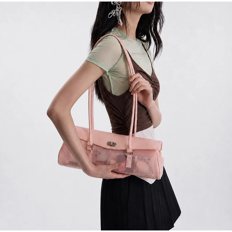 Summer Waterproof Pvc Macaron Color Shoulder Bag Large Capacity Semi Transparent Frosted Lock Tote Bag Sweet Vacation Beach Bag
Summer Waterproof Pvc Macaron Color Shoulder Bag Large Capacity Semi Transparent Frosted Lock Tote Bag Sweet Vacation Beach Bag
