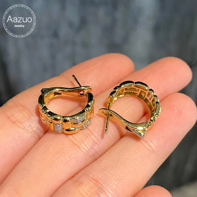 Aazuo комплект ювелирных изделий 18 карат, однотонное желтое золото, настоящие натуральные бриллианты, браслет, серьги, кольцо, ожерелье, подарок для женщин, свадебная вечеринка AU750
Aazuo комплект ювелирных изделий 18 карат, однотонное желтое золото, настоящие натуральные бриллианты, браслет, серьги, кольцо, ожерелье, подарок для женщин, свадебная вечеринка AU750