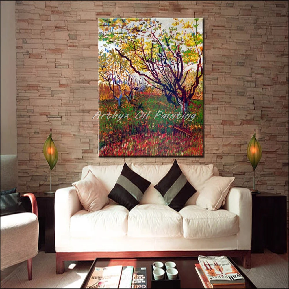 Orchard In Blossom Of Vincent Van Gogh Handmade Reproduction Oil Paintings On Canvas,Wall Art,Picture For Living Room,Home Decor
Orchard In Blossom Of Vincent Van Gogh Handmade Reproduction Oil Paintings On Canvas,Wall Art,Picture For Living Room,Home Decor