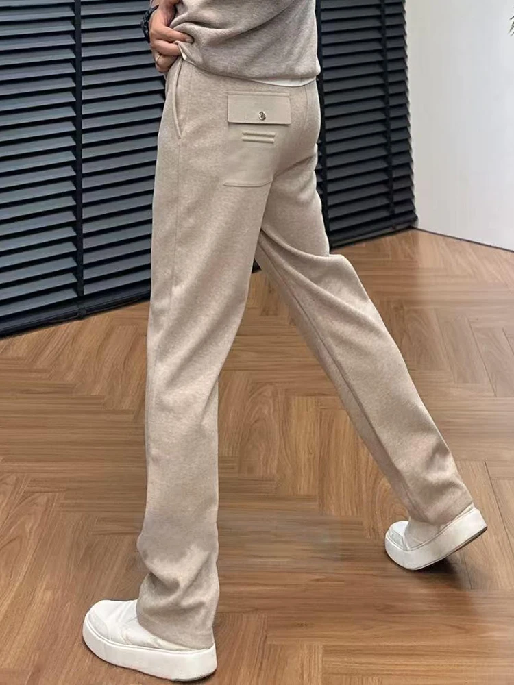 Мужские модные повседневные брюки приталенного кроя, зимние, новые, эластичные, прямые, свободные, универсальные, длинные брюки
Мужские модные повседневные брюки приталенного кроя, зимние, новые, эластичные, прямые, свободные, универсальные, длинные брюки