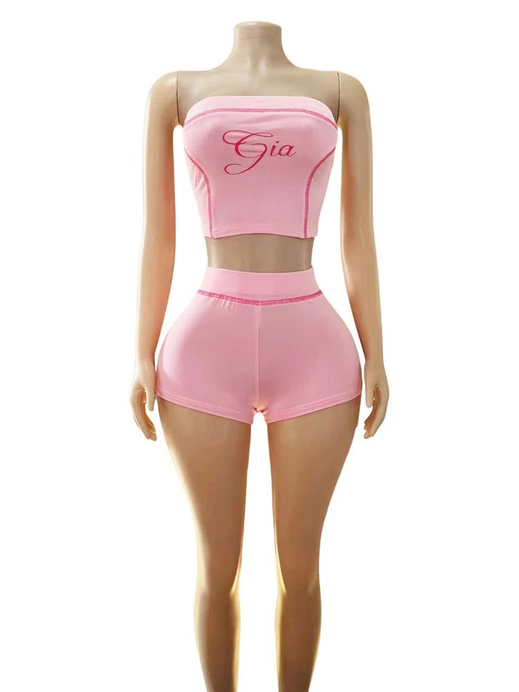 Женский комплект из 2 предметов с буквенным принтом Weird Puss, спортивный костюм с буквенным принтом, без бретелек + шорты, одинаковая уличная одежда, узкие эластичные наряды
Женский комплект из 2 предметов с буквенным принтом Weird Puss, спортивный костюм с буквенным принтом, без бретелек + шорты, одинаковая уличная одежда, узкие эластичные наряды