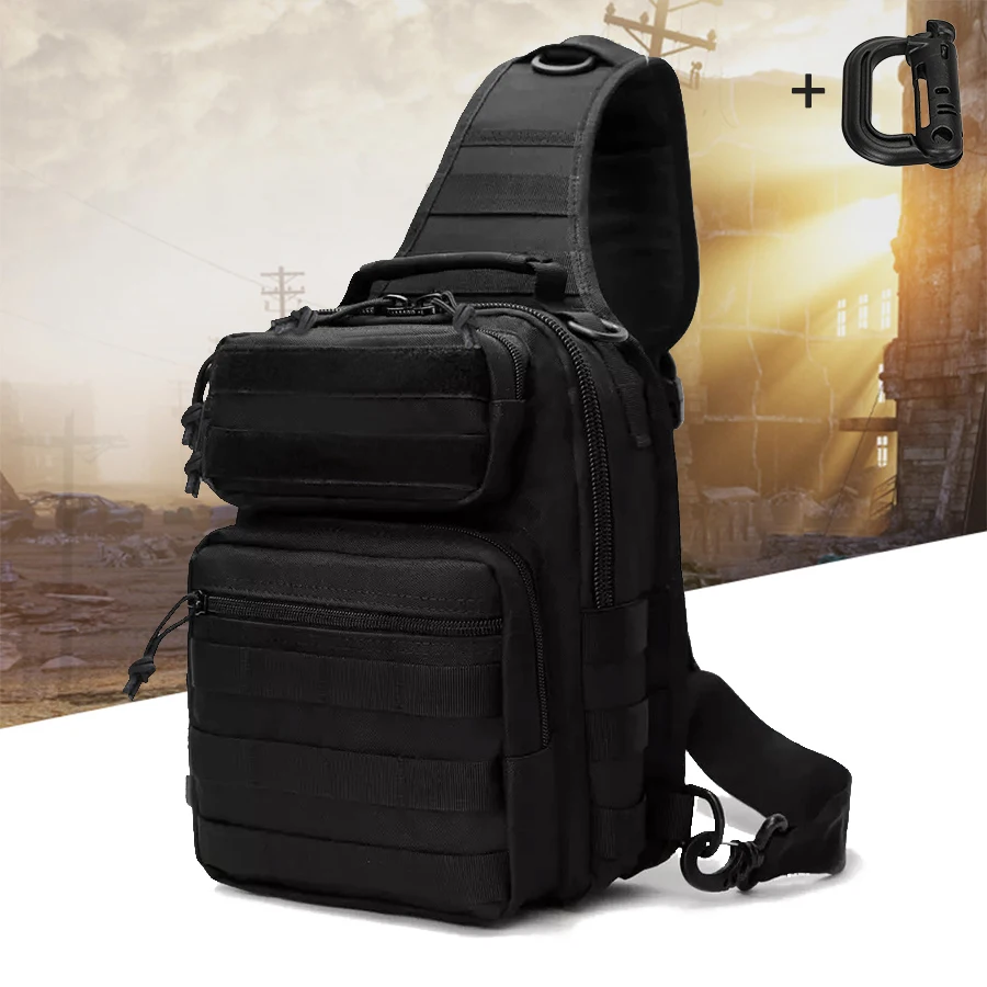 Multi pocket shoulder storage bag with large capacity and quick release buckle design, large sports chest bag
Multi pocket shoulder storage bag with large capacity and quick release buckle design, large sports chest bag