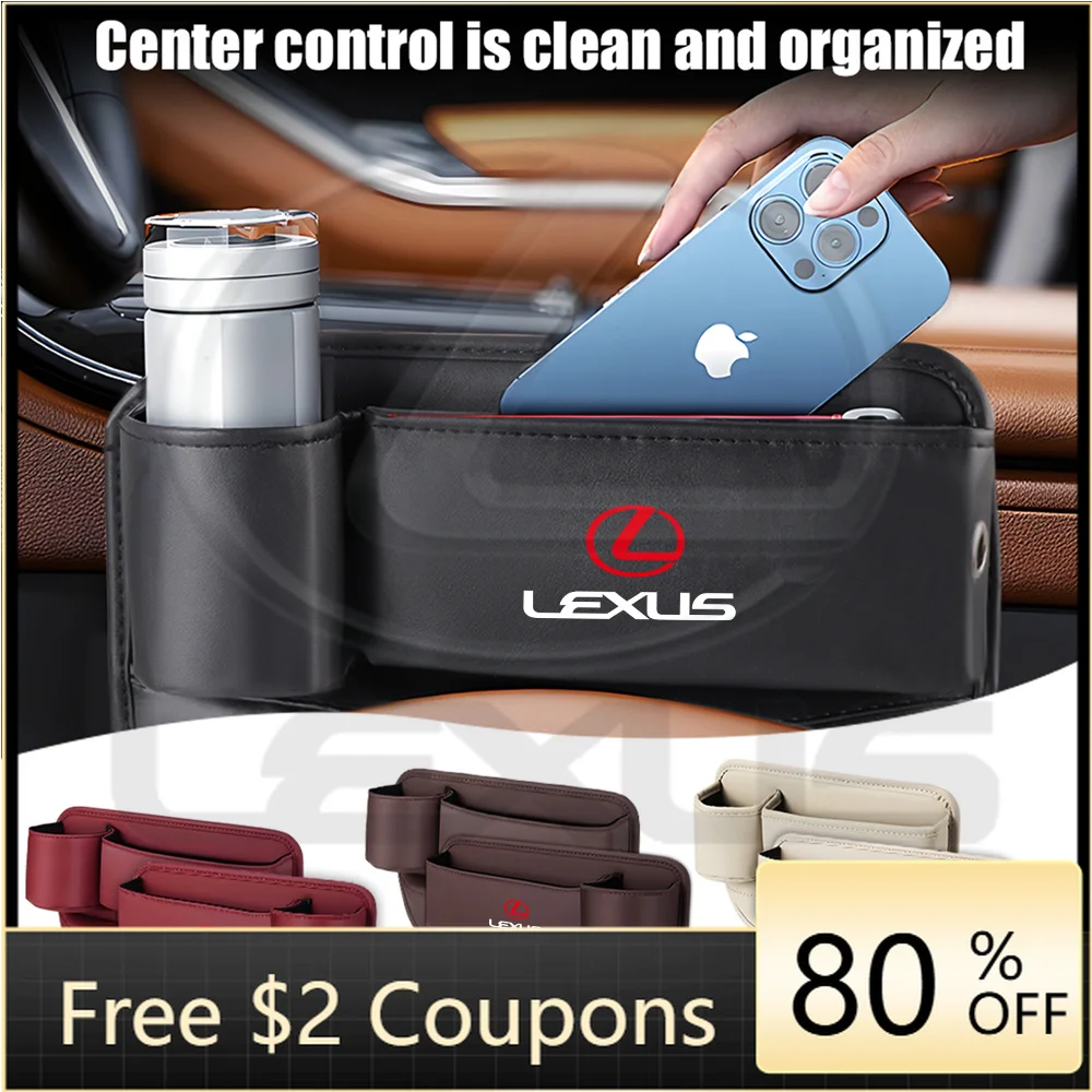 Interior Mouldings 1/2Pcs Car Seat Storage Box With Cup Holder Decoration Accessory For Lexus CT200h NX300h RX330 EX300h F Sport
Interior Mouldings 1/2Pcs Car Seat Storage Box With Cup Holder Decoration Accessory For Lexus CT200h NX300h RX330 EX300h F Sport