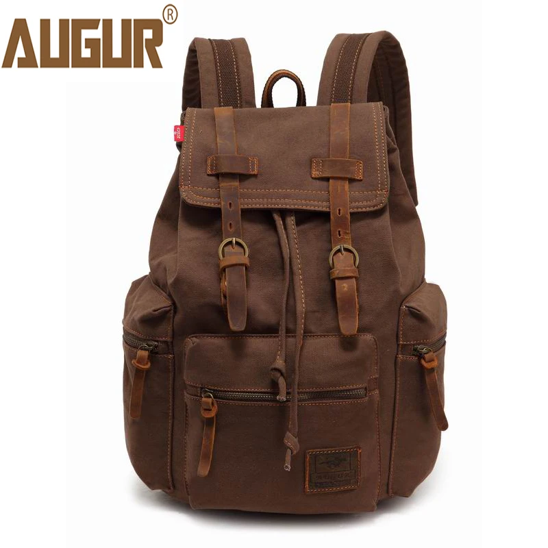 Classic Canvas Backpack 15-17 inch Vintage Rucksack Men Women Travel Casual School backpack fit 15-17 laptop bag
Classic Canvas Backpack 15-17 inch Vintage Rucksack Men Women Travel Casual School backpack fit 15-17 laptop bag