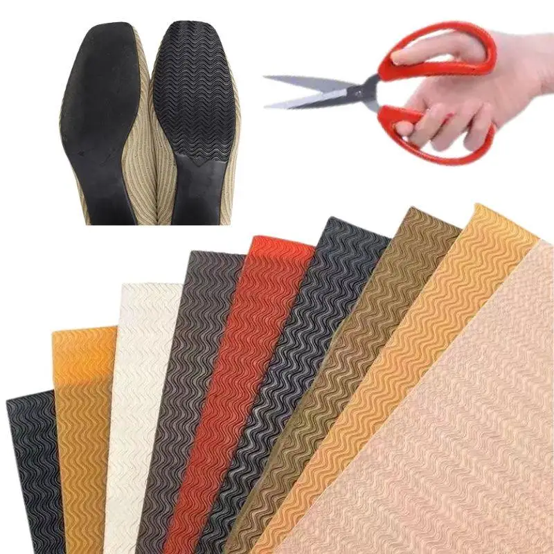 Non-Slip Rubber Shoe Soles Pure Color Shoes Anti Slip Wearable Pad Outsole Repair Patches High Heels Anti-wear Sticker Shoes Pad
Non-Slip Rubber Shoe Soles Pure Color Shoes Anti Slip Wearable Pad Outsole Repair Patches High Heels Anti-wear Sticker Shoes Pad