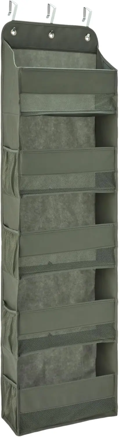5 Tier Over the Door Hanging Shoe Organizer, Large Capacity, Space Saving, 6.4 x 54.5 x 14.9 in, Dark Grey
5 Tier Over the Door Hanging Shoe Organizer, Large Capacity, Space Saving, 6.4 x 54.5 x 14.9 in, Dark Grey