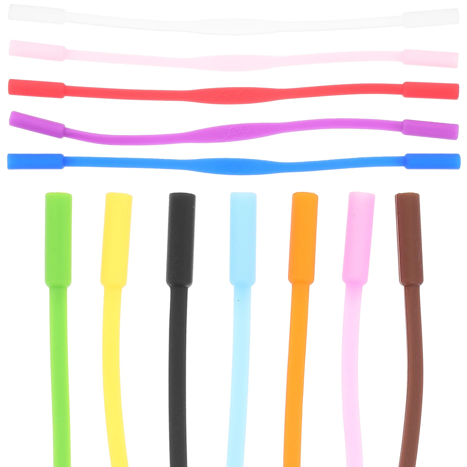 12pcs Glasses Straps Silicone Anti-Skid Eyewear Holder For Sports Running Swimming Outdoor Nonslip Eyeglass Retainer
12pcs Glasses Straps Silicone Anti-Skid Eyewear Holder For Sports Running Swimming Outdoor Nonslip Eyeglass Retainer