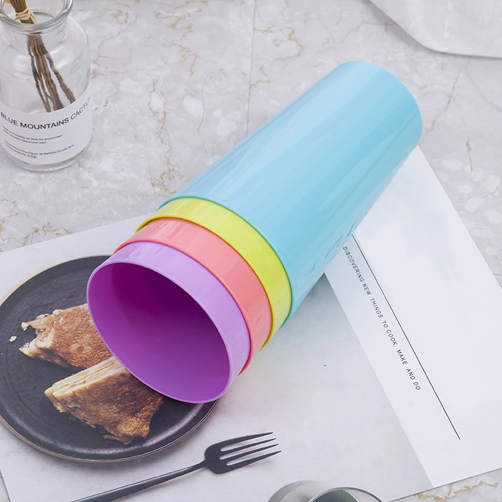 8Pcs Transparent Plastic Water Cups Lightweight Colorful Universal Drinking Cups for Home Beverage Cup
8Pcs Transparent Plastic Water Cups Lightweight Colorful Universal Drinking Cups for Home Beverage Cup