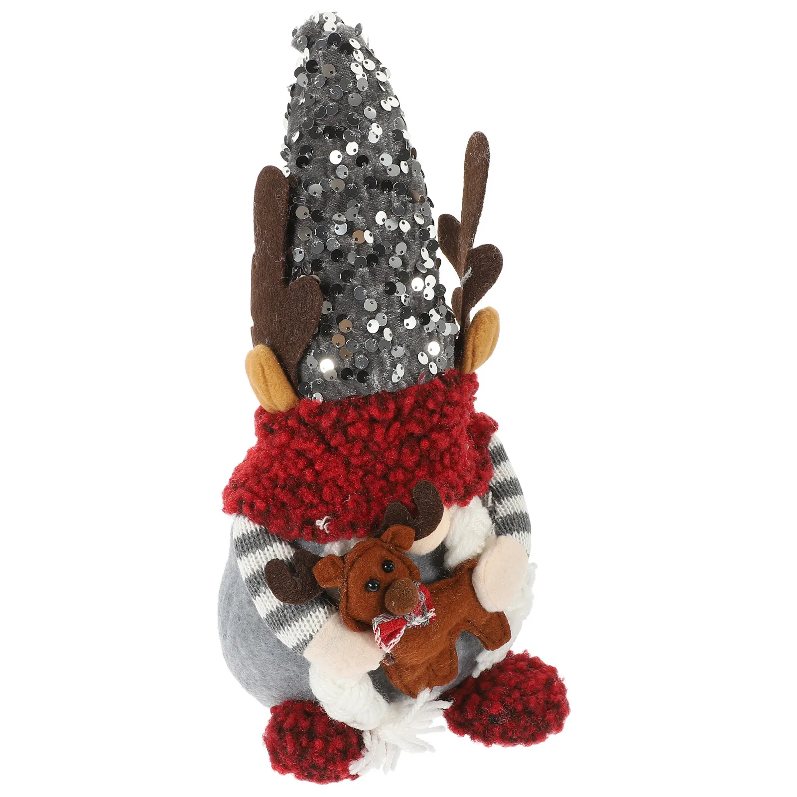 Cloth Christmas Gnome Ornament Creative Sitting Dwarf Decor Festive Holiday Tabletop Centerpiece Adorable Gnome Xmas Decoration
Cloth Christmas Gnome Ornament Creative Sitting Dwarf Decor Festive Holiday Tabletop Centerpiece Adorable Gnome Xmas Decoration