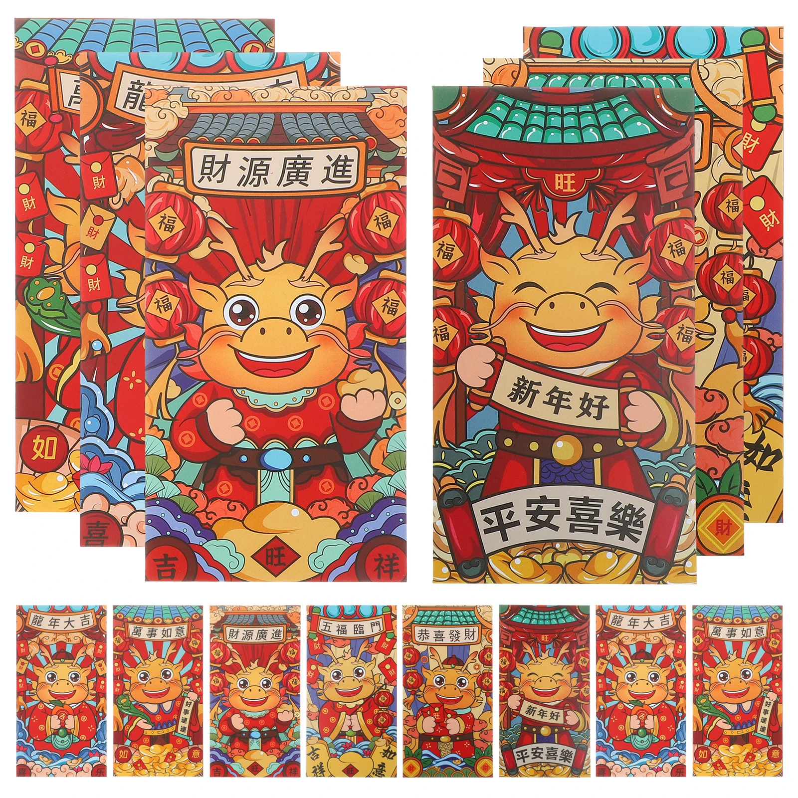 24 Pcs Large Red Envelopes Chinese Style Paper Envelope For Money Storage Spring Festival Gifts New Year Packets
24 Pcs Large Red Envelopes Chinese Style Paper Envelope For Money Storage Spring Festival Gifts New Year Packets
