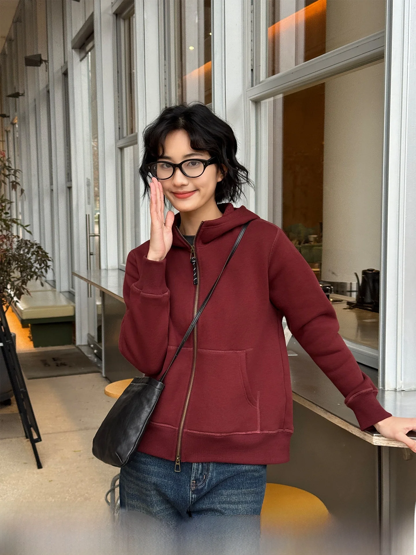 Pure Cotton Zipper Hoodie Women's Long Sleeve Cardigan Spring 2026 Simple Style Casual Comfortable Fit plus Size Fashion
Pure Cotton Zipper Hoodie Women's Long Sleeve Cardigan Spring 2026 Simple Style Casual Comfortable Fit plus Size Fashion