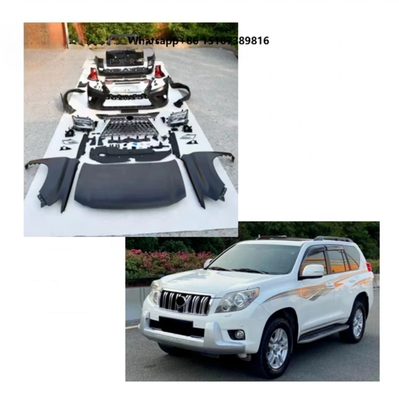 Prado Upgrade to GX460 Body Kit Arrived!!. Upgrade Body Kit. FJ150 Upgrade to GX460 Bumper
Prado Upgrade to GX460 Body Kit Arrived!!. Upgrade Body Kit. FJ150 Upgrade to GX460 Bumper