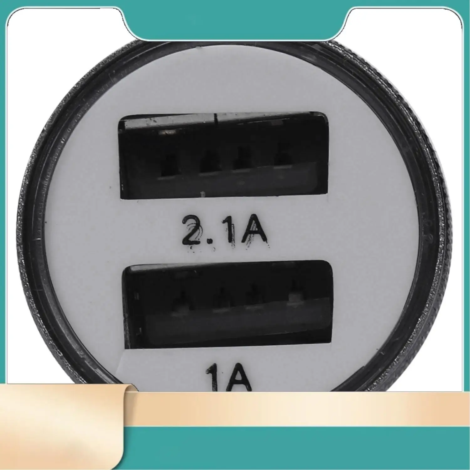 2.1 Ah Dual USB Blu-Ray Car Charger Aluminum Alloy Car Charger 2.5 X 2.5 X 6Cm-N31R
2.1 Ah Dual USB Blu-Ray Car Charger Aluminum Alloy Car Charger 2.5 X 2.5 X 6Cm-N31R