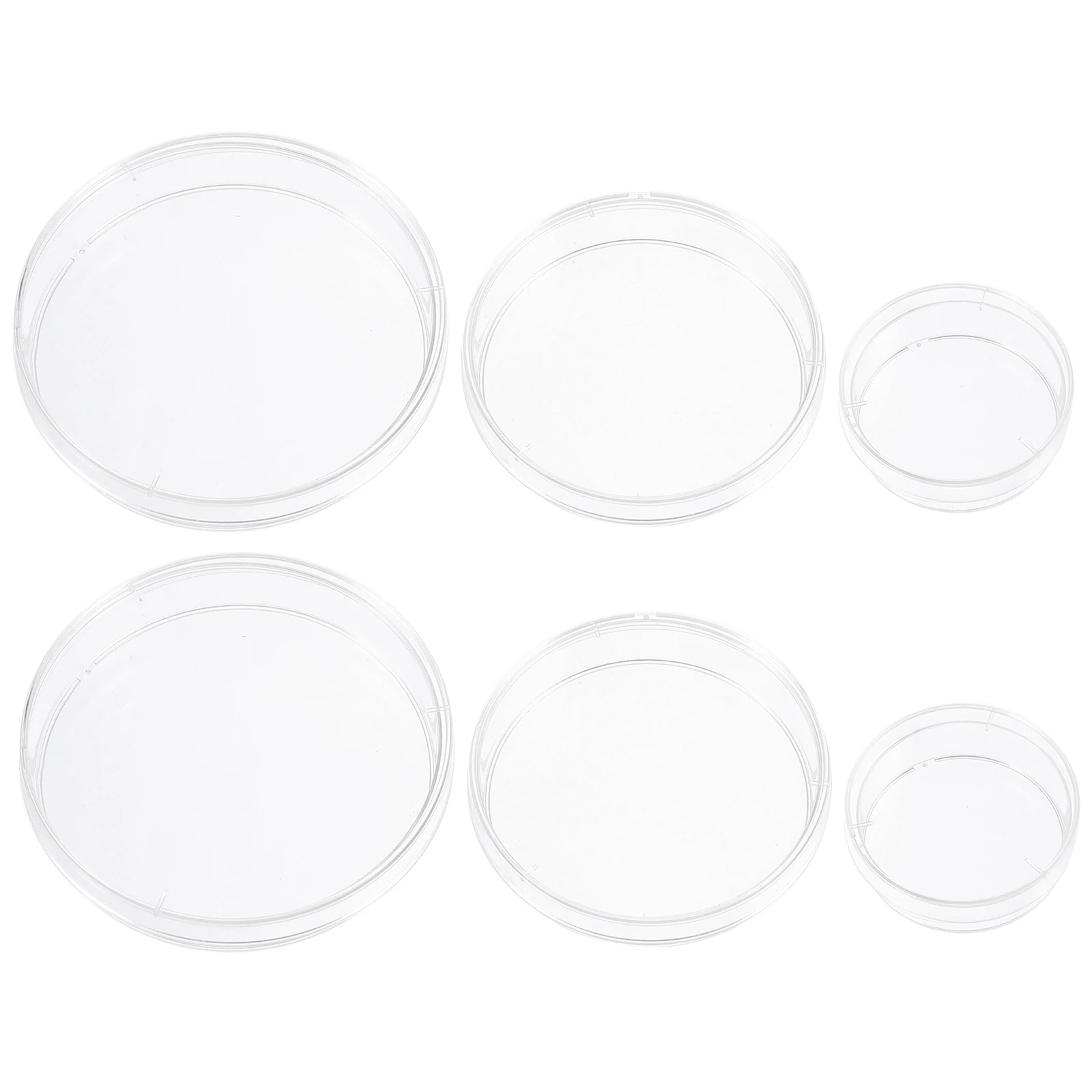 Transparent Culture Dishes Cell Clear Plates Plastic Petri with Cover Sterilized
Transparent Culture Dishes Cell Clear Plates Plastic Petri with Cover Sterilized