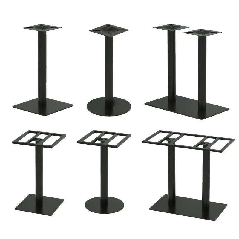 Modern simple milk tea shop table legs steel plate bracket table feet coffee western restaurant solid wood glass table support f 
Modern simple milk tea shop table legs steel plate bracket table feet coffee western restaurant solid wood glass table support f