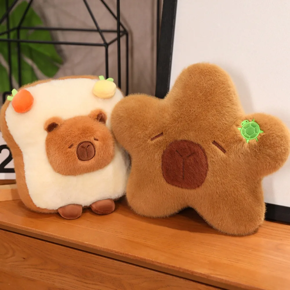 Cute 20~36CM Capybara Pillow Hamburger Simulation Bread Stuffed Plush Toy Cartoon Animals Toast Kapibala Plush Doll
Cute 20~36CM Capybara Pillow Hamburger Simulation Bread Stuffed Plush Toy Cartoon Animals Toast Kapibala Plush Doll