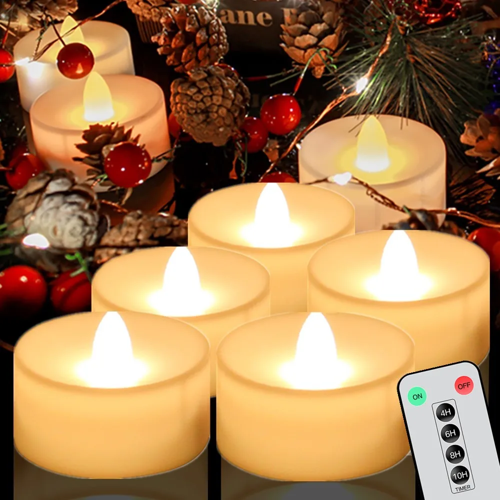Flameless Led Tea Lights with Remote Flickering Battery Operated LED Candles Electric Candle for Christmas Wedding Tea Lighting
Flameless Led Tea Lights with Remote Flickering Battery Operated LED Candles Electric Candle for Christmas Wedding Tea Lighting