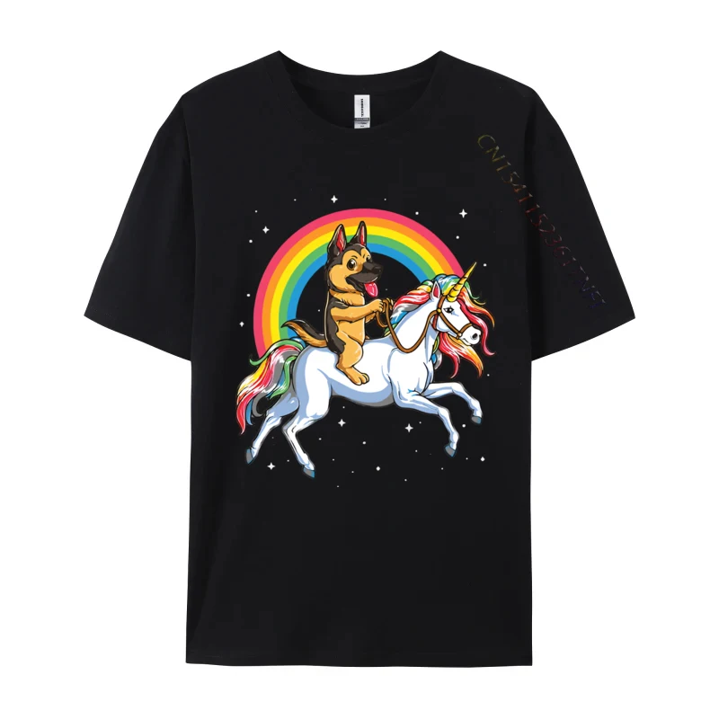 German Shepherd Unicorn Girls Space T-shirt Black Top T-shirts Brand New Cotton Cute Style Group Men's
German Shepherd Unicorn Girls Space T-shirt Black Top T-shirts Brand New Cotton Cute Style Group Men's