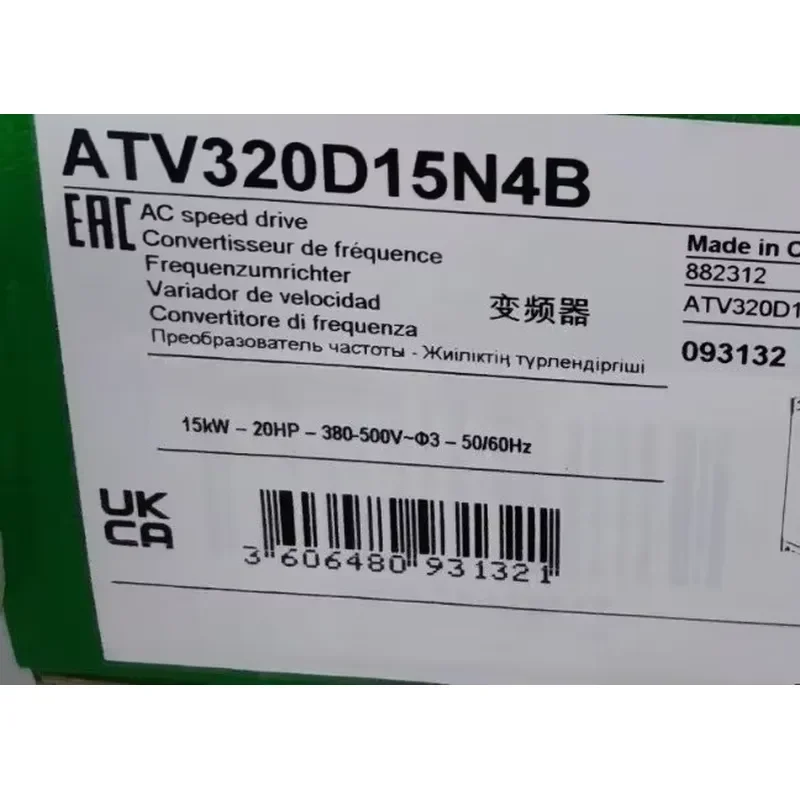 Brand new ATV320D15N4B frequency converter Fast Delivery
Brand new ATV320D15N4B frequency converter Fast Delivery