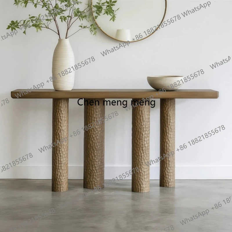 The Nordic entrance table case is ancient and silent. The solid wood entrance table is simple, and the entrance cabinet end
The Nordic entrance table case is ancient and silent. The solid wood entrance table is simple, and the entrance cabinet end
