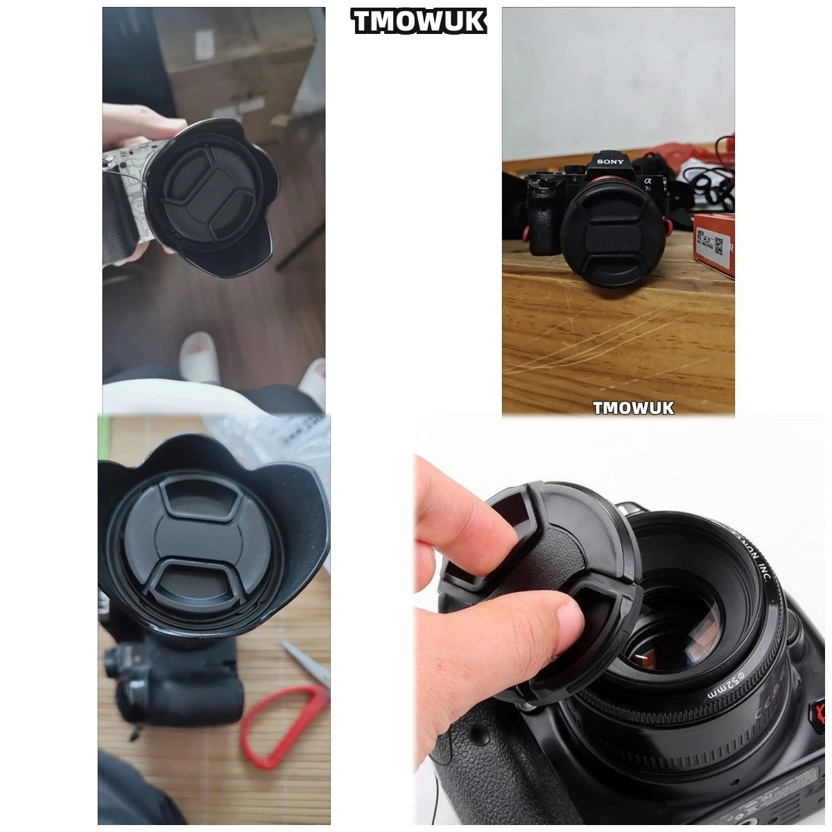 For FUJIFILM X-Pro3 X-T100 X-A5 X-H1 X-T50 X-M1 X-E5 X-T4 X-T20 X-S10 Camera Lens Cap Protective Cover Center Pinch Snap-on 49mm
For FUJIFILM X-Pro3 X-T100 X-A5 X-H1 X-T50 X-M1 X-E5 X-T4 X-T20 X-S10 Camera Lens Cap Protective Cover Center Pinch Snap-on 49mm