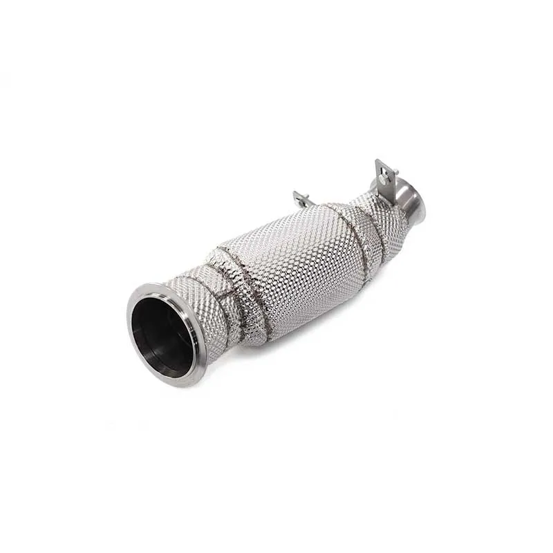 ING Stainless Steel Exhaust System High Flow Performance Downpipe for BMW 118i F20 B38 1.5T With Heat Shield Valve Muffler
ING Stainless Steel Exhaust System High Flow Performance Downpipe for BMW 118i F20 B38 1.5T With Heat Shield Valve Muffler