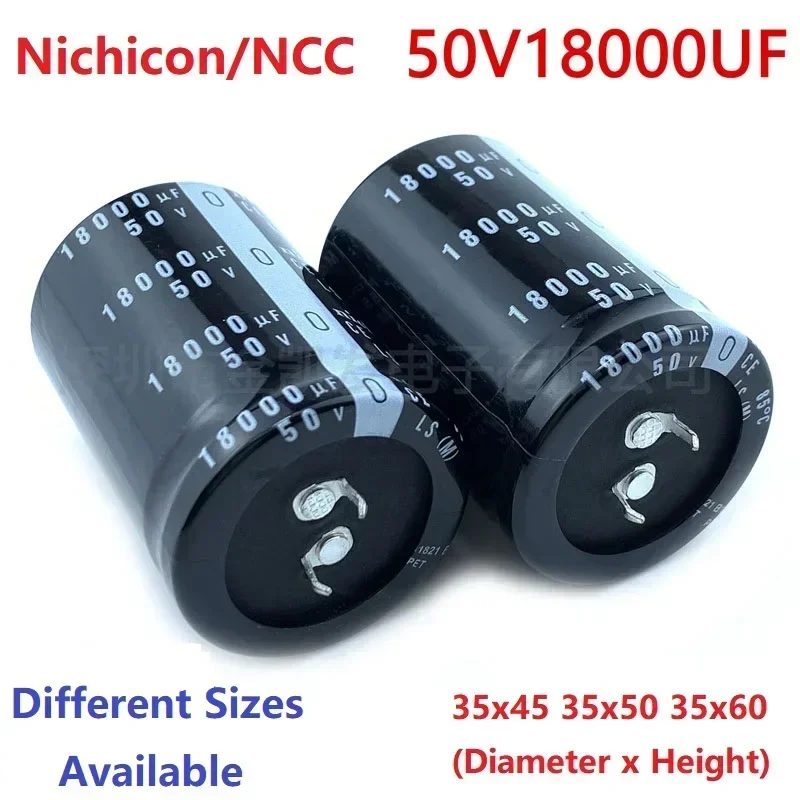 2 шт./лот Япония Nichicon/NCC 50V18000uF 35x45 35x50 35x60 защелкивающийся блок питания усилитель электролитический конденсатор
2 шт./лот Япония Nichicon/NCC 50V18000uF 35x45 35x50 35x60 защелкивающийся блок питания усилитель электролитический конденсатор