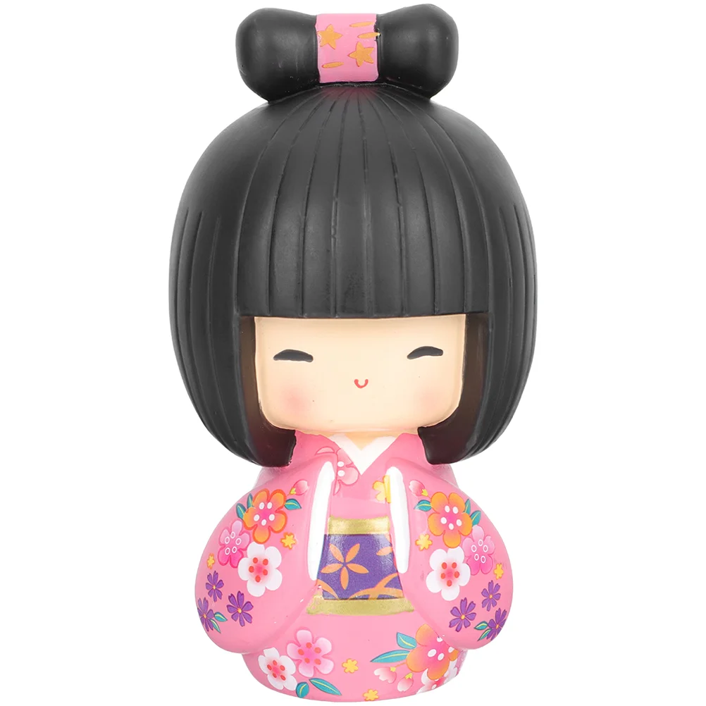 Girly Gifts Japanese Style Kimono Crafts Baby Home for Dolls Resin Traditional Tabletop Ornament
Girly Gifts Japanese Style Kimono Crafts Baby Home for Dolls Resin Traditional Tabletop Ornament
