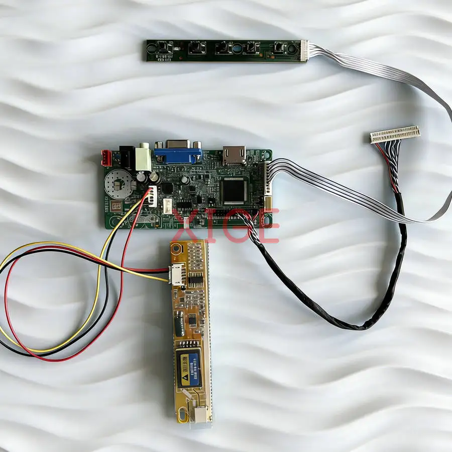 For TD141TGCD HT14X19 LTD141EA HT14X1B LCD Display Drive Controller Board Kit DIY 30 Pin LVDS 1024*768 VGA+HDMI 1024x768 1-CCFL
For TD141TGCD HT14X19 LTD141EA HT14X1B LCD Display Drive Controller Board Kit DIY 30 Pin LVDS 1024*768 VGA+HDMI 1024x768 1-CCFL