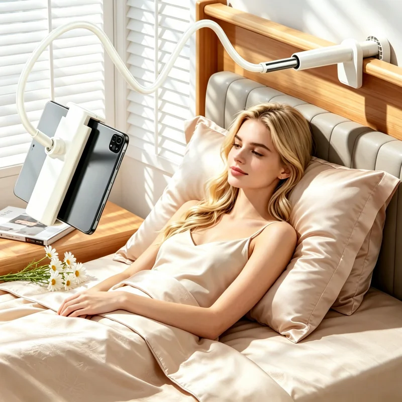 70CM Reinforced Cantilever Phone Tablet Bracket, Flexible Long Arm Lazy Holder, Anti-Slip Clamp Stand for Bedside Desktop
70CM Reinforced Cantilever Phone Tablet Bracket, Flexible Long Arm Lazy Holder, Anti-Slip Clamp Stand for Bedside Desktop