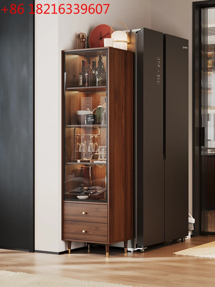 Небольшой шкаф от пола до потолка, винный шкаф из массива дерева, шкаф для хранения Baijiu, у стены, бытовая полка
Небольшой шкаф от пола до потолка, винный шкаф из массива дерева, шкаф для хранения Baijiu, у стены, бытовая полка