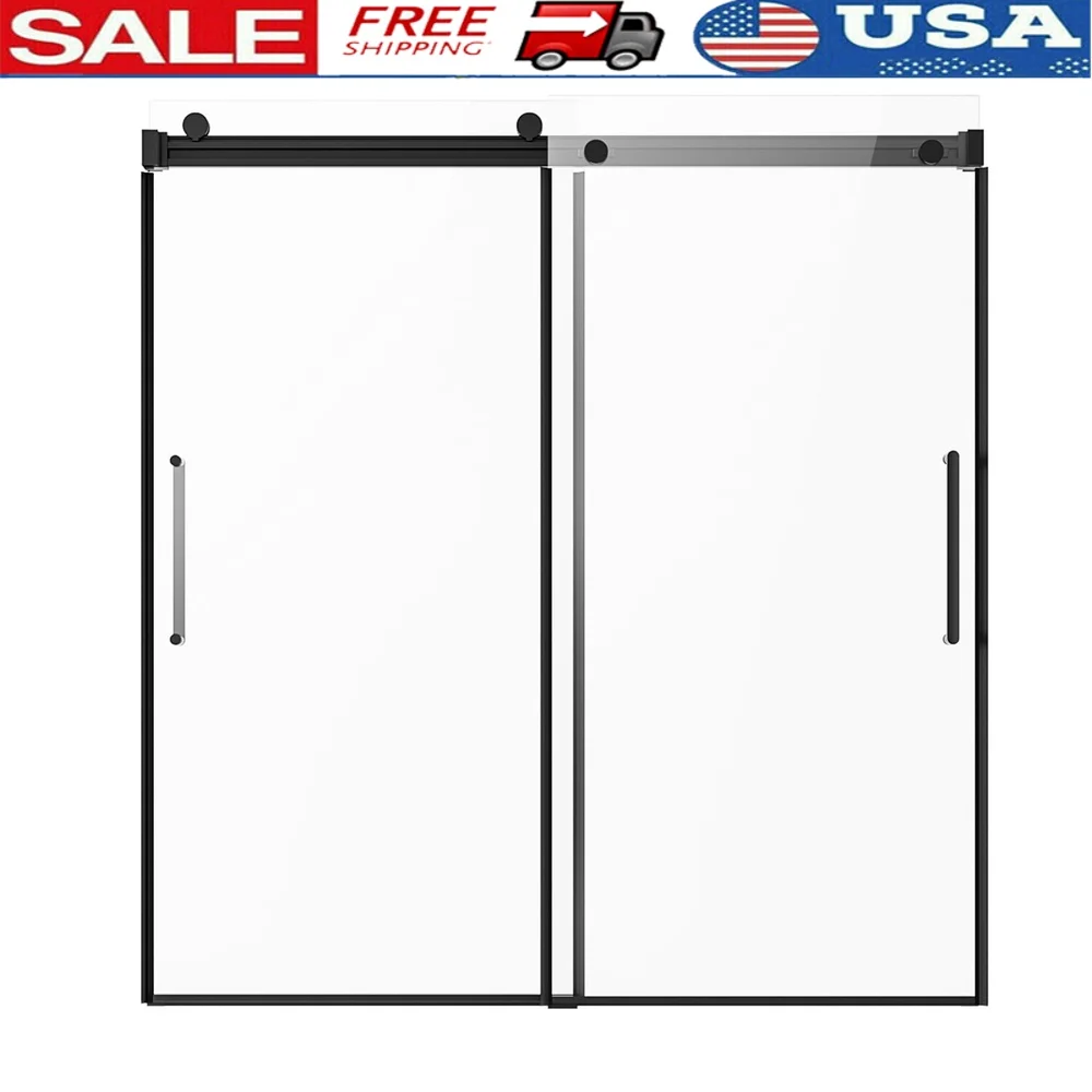 Раздвижная дверь для ванны без рамы, 56-60 дюймов, небьющееся закаленное стекло, нано-водоотталкивающая герметичная конструкция, легко чистится, алюминий
Раздвижная дверь для ванны без рамы, 56-60 дюймов, небьющееся закаленное стекло, нано-водоотталкивающая герметичная конструкция, легко чистится, алюминий