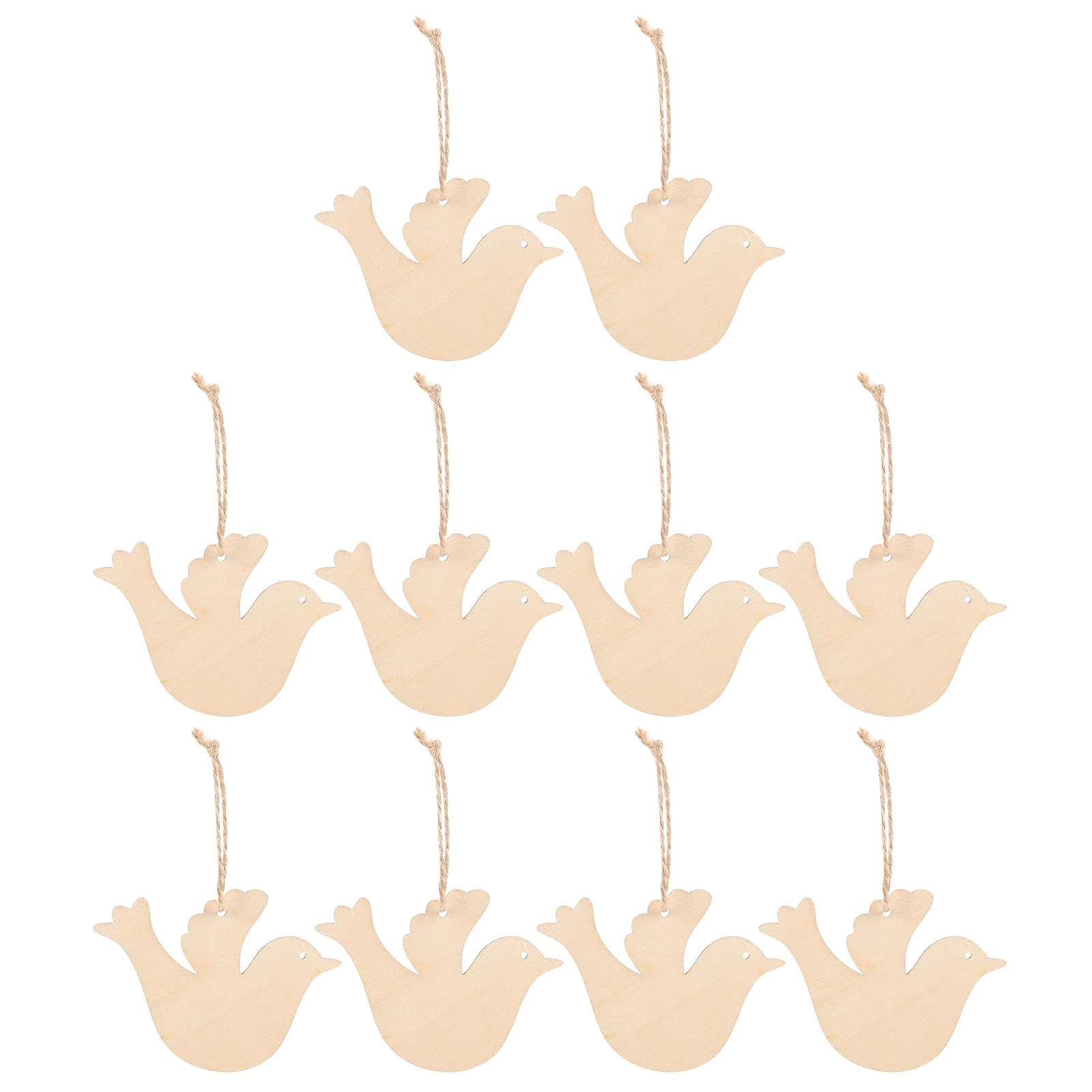 20pcs Wooden Bird Slices naments Unfinished Cutouts for Crafts Wood Hanging Decor Wedding Birthday Supplies
20pcs Wooden Bird Slices naments Unfinished Cutouts for Crafts Wood Hanging Decor Wedding Birthday Supplies