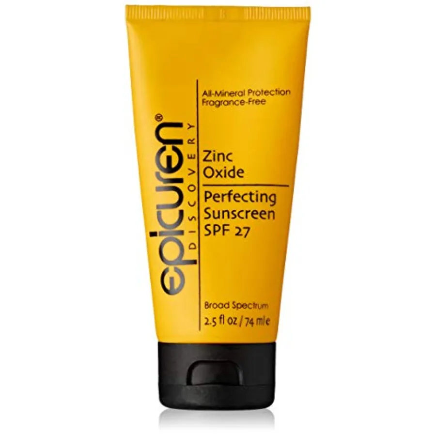 Epicuren DISCOVERY sunscreen SPF 30, facial use, zinc oxide-based, sheer matte finish, lightweight non-greasy formula
Epicuren DISCOVERY sunscreen SPF 30, facial use, zinc oxide-based, sheer matte finish, lightweight non-greasy formula