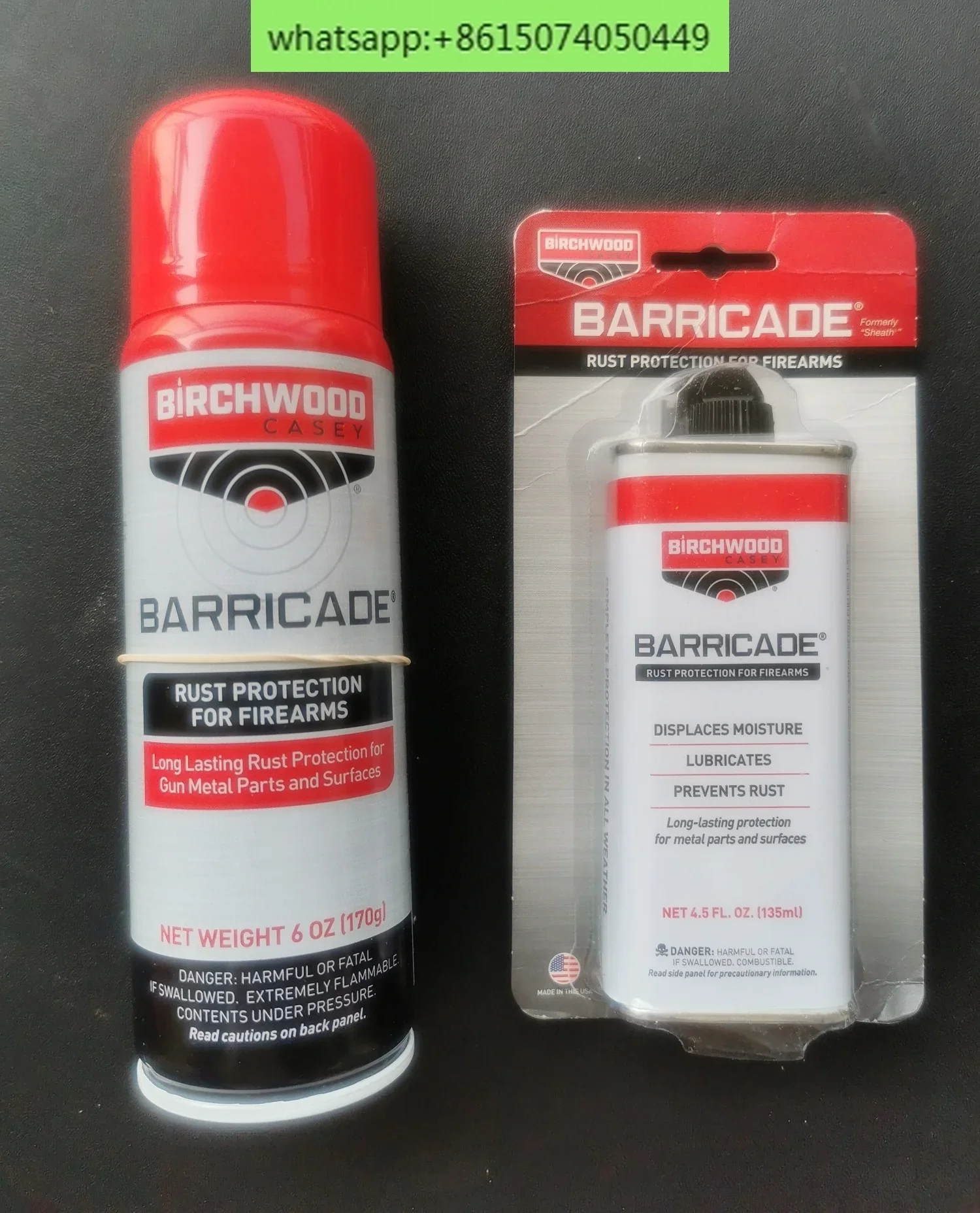 (Domestic spot) American BIRCHWOOD CASE-BARRICADE anti-rust oil
(Domestic spot) American BIRCHWOOD CASE-BARRICADE anti-rust oil