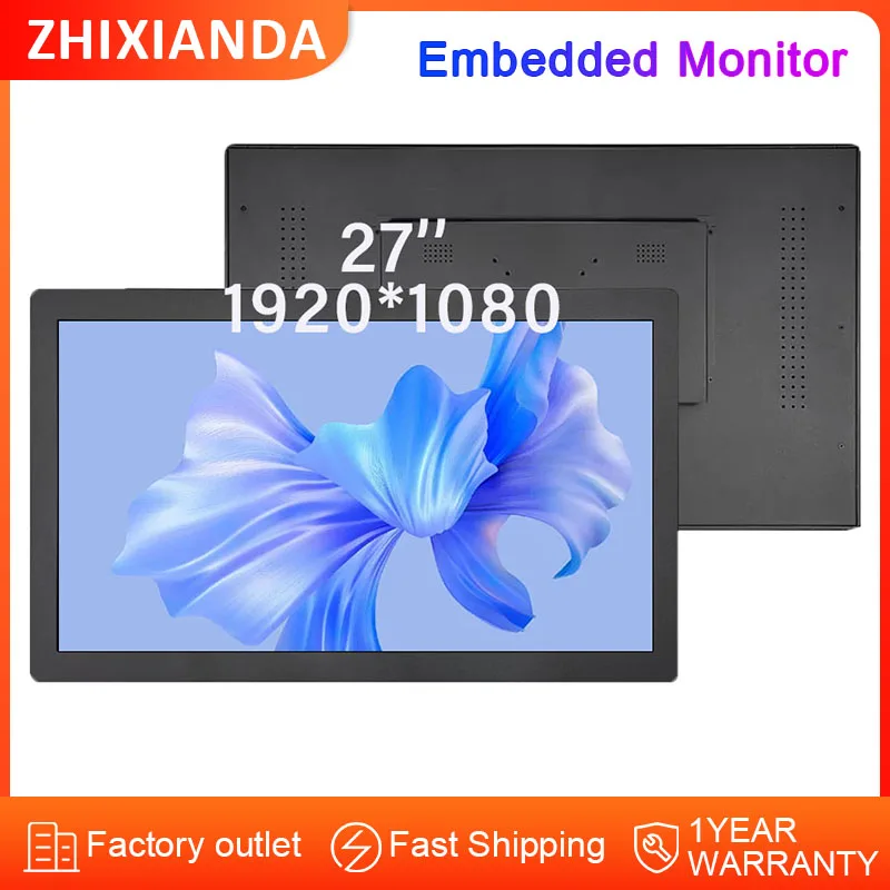 ZHIXIANDA 27-дюймовый промышленный сенсорный экран PCAP, встроенный монитор, металлический корпус, ЖК-дисплей 1920*1080
ZHIXIANDA 27-дюймовый промышленный сенсорный экран PCAP, встроенный монитор, металлический корпус, ЖК-дисплей 1920*1080