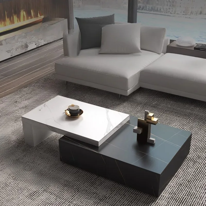 Italian minimalist rock slab coffee table retractable size apartment living room home designer Nordic modern simplicity
Italian minimalist rock slab coffee table retractable size apartment living room home designer Nordic modern simplicity