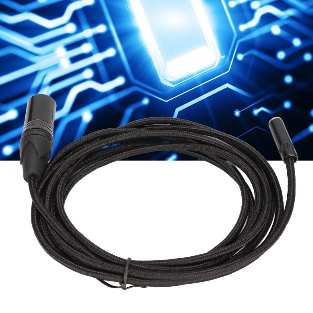 Adapter Cable 3 Pin XLR 3.5mm Female to XLR Male Cable Aluminum Alloy Shell XLR Connector Cable Cable Converter For Amplifier
Adapter Cable 3 Pin XLR 3.5mm Female to XLR Male Cable Aluminum Alloy Shell XLR Connector Cable Cable Converter For Amplifier