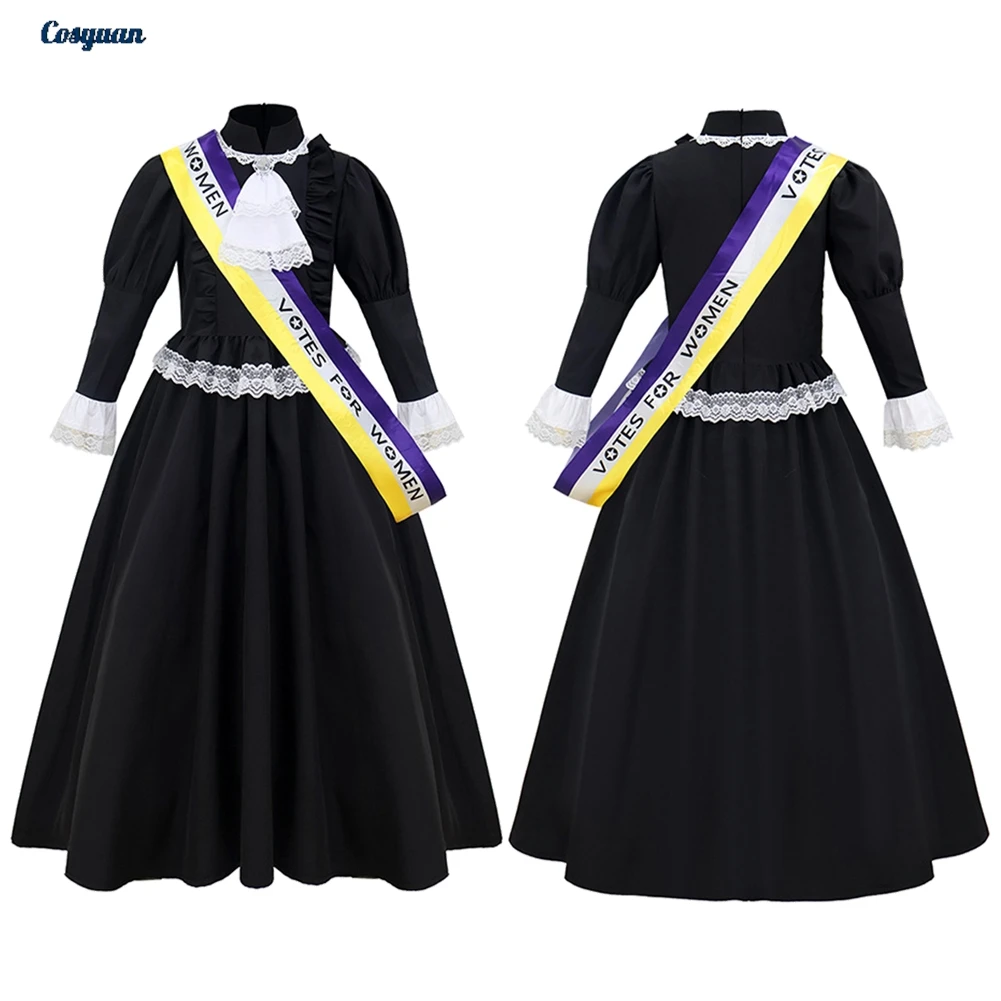 Halloween Cosplay Medieval Dresses Black Clothing Strap Girls Party Disguise Roleplay Halloween Costume Carnival Outfits Suits
Halloween Cosplay Medieval Dresses Black Clothing Strap Girls Party Disguise Roleplay Halloween Costume Carnival Outfits Suits